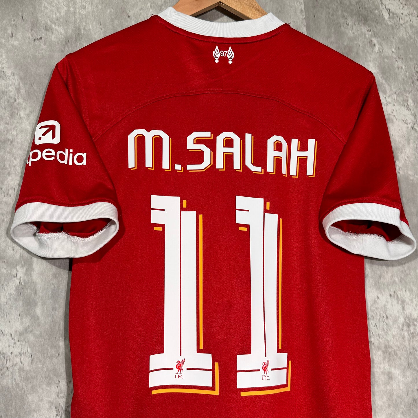 Liverpool 2023/24 Home Original Shirt Salah #11 - Medium