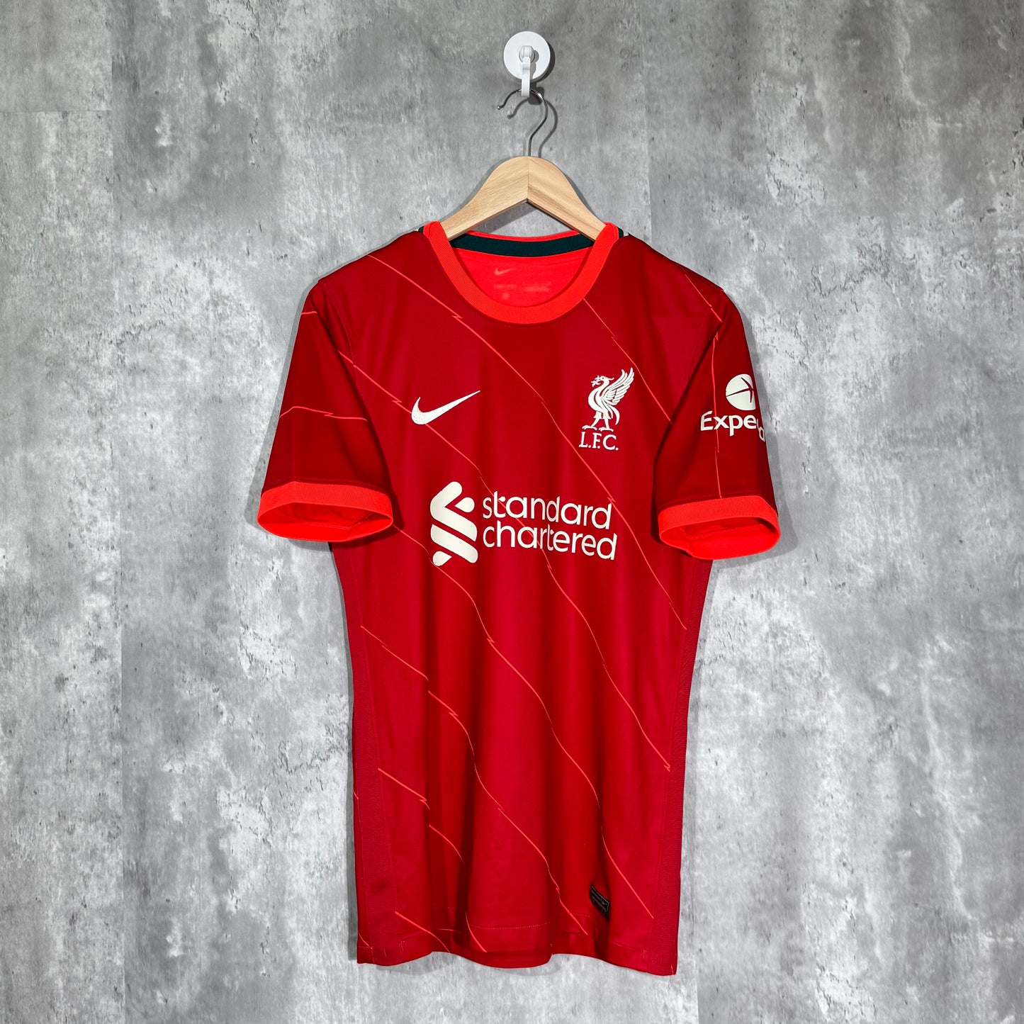 Liverpool 2021/22 Home Shirt Virgil #4 - Small