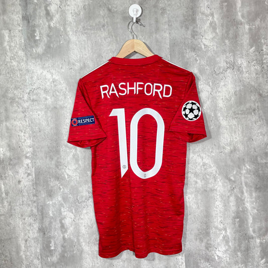 Manchester United 2020/21 Home Shirt Rashford #10 - Medium