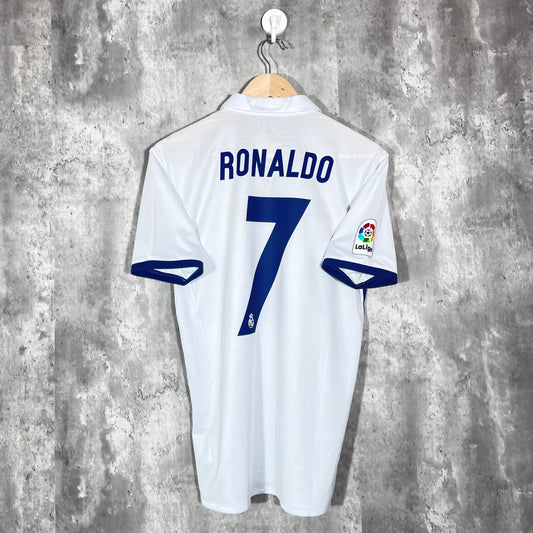 Real Madrid 2016/17 Maillot Domicile Manches Longues Ronaldo #7 - L