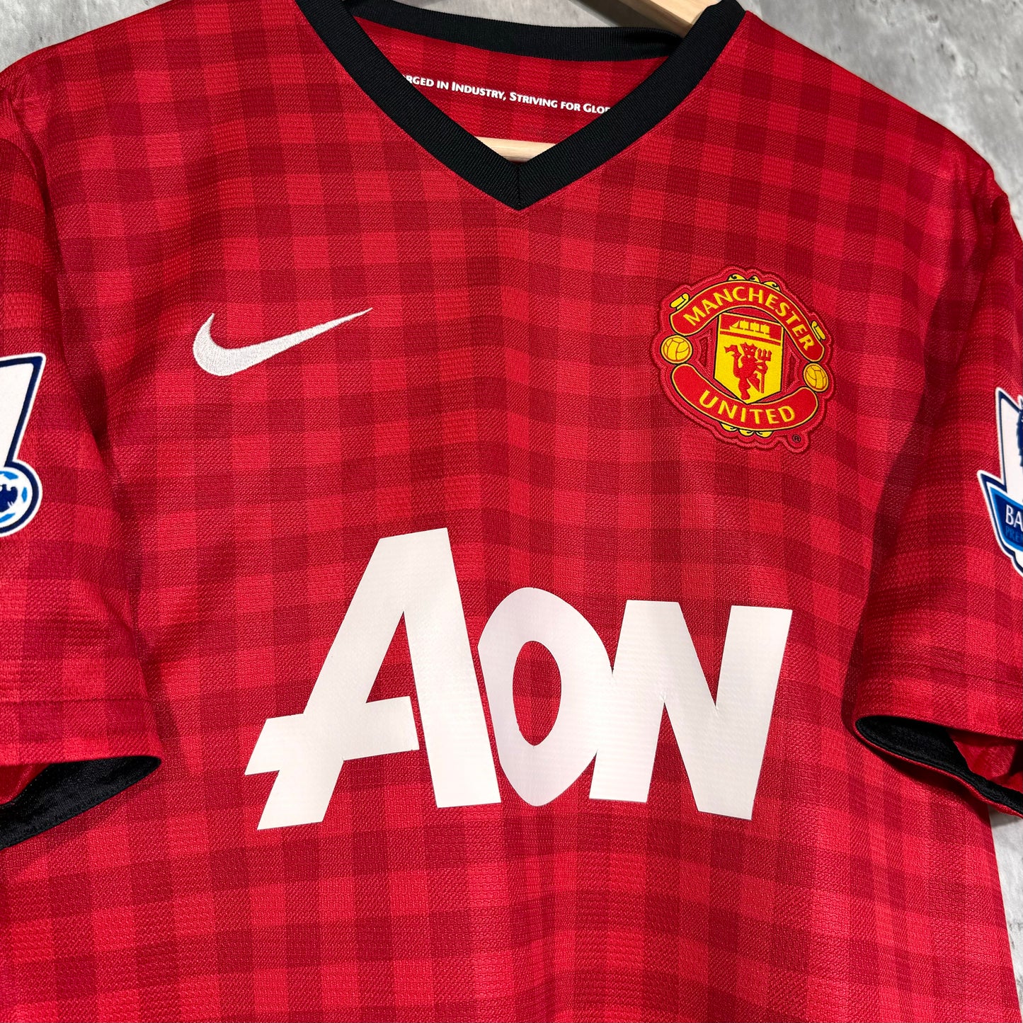 Manchester United Home 2012/13 Shirt Rooney #10 - Large