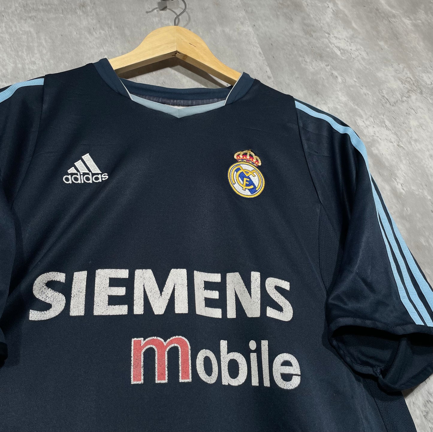 Real Madrid 2003/04 Away Shirt Zidane #5 - Large